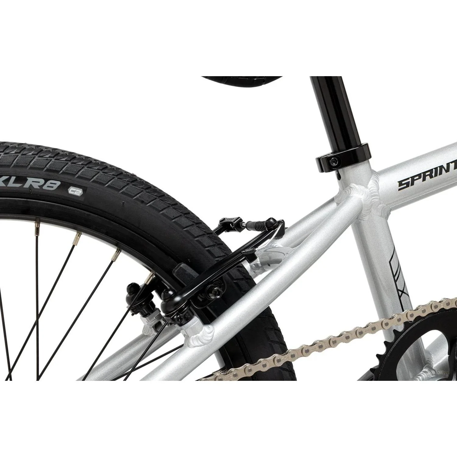 DK Sprinter Pro 20'' BMX Race Bike Silver Flake - Image 7