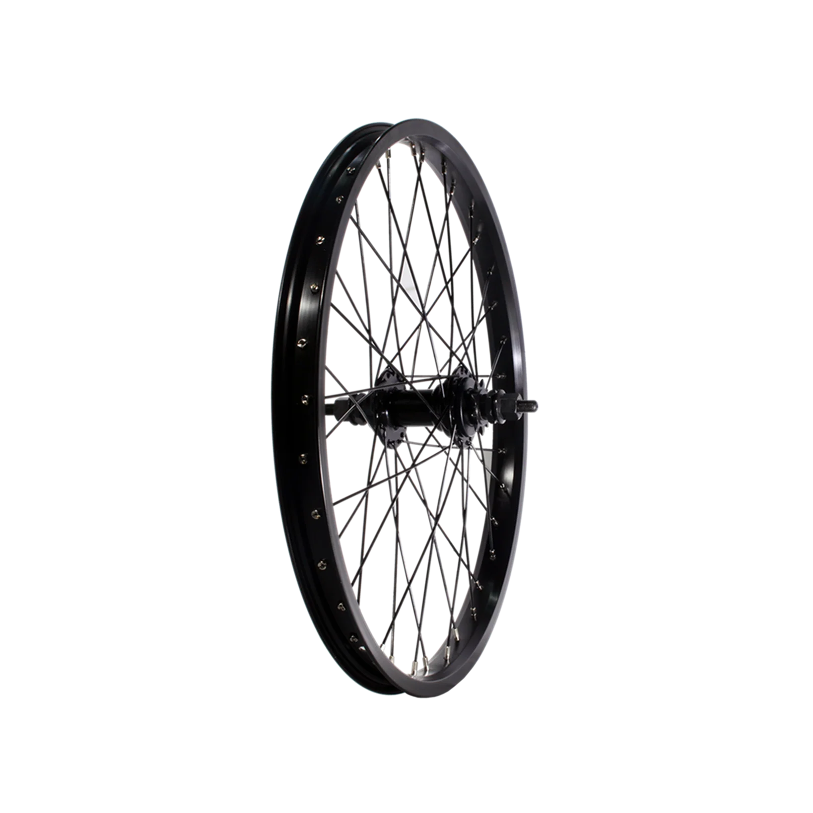 DRS Semi Pro Rear BMX Wheel 20'' Black - Image 2