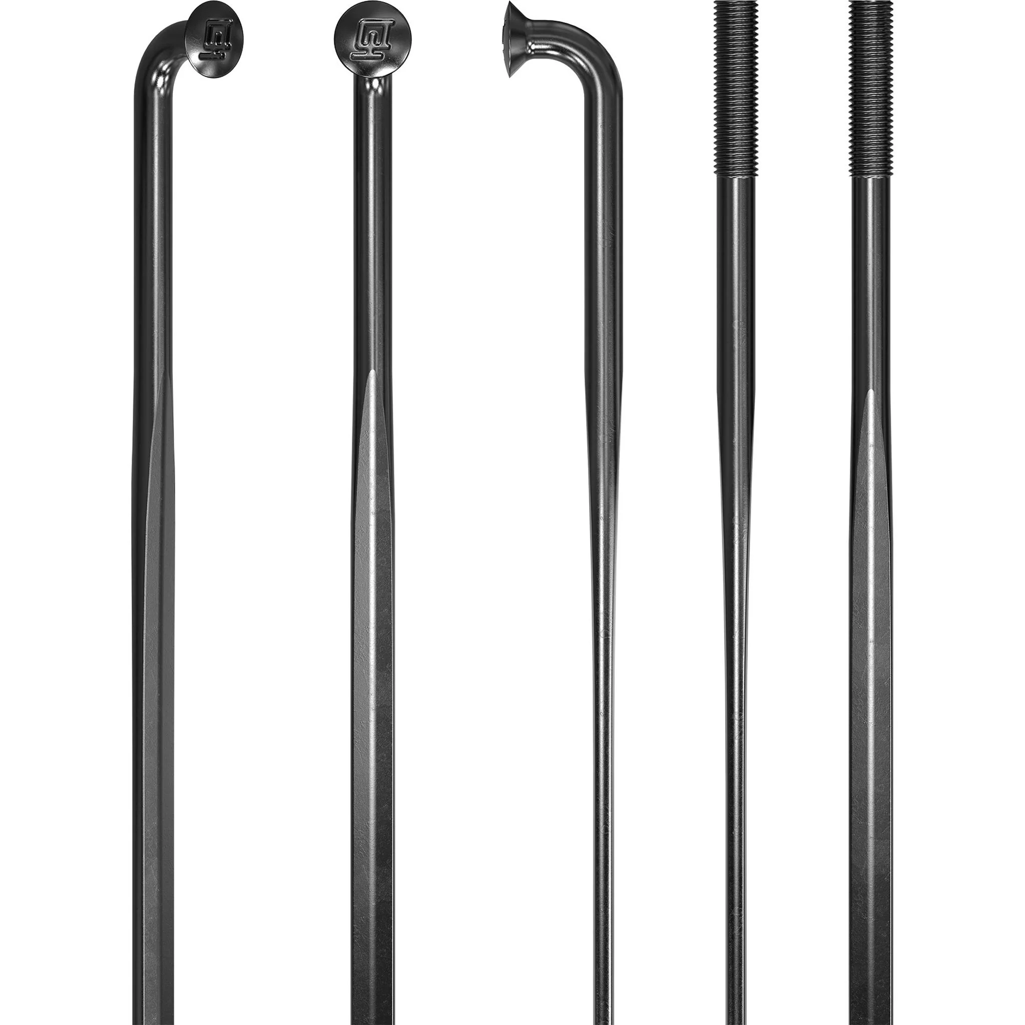 DT Swiss Aero Comp Straight-Pull Bladed Spoke Black 270mm - Image 3