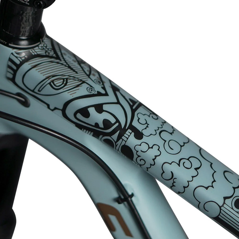 DYEDbro Frame Protector Kit Black Aotearoa