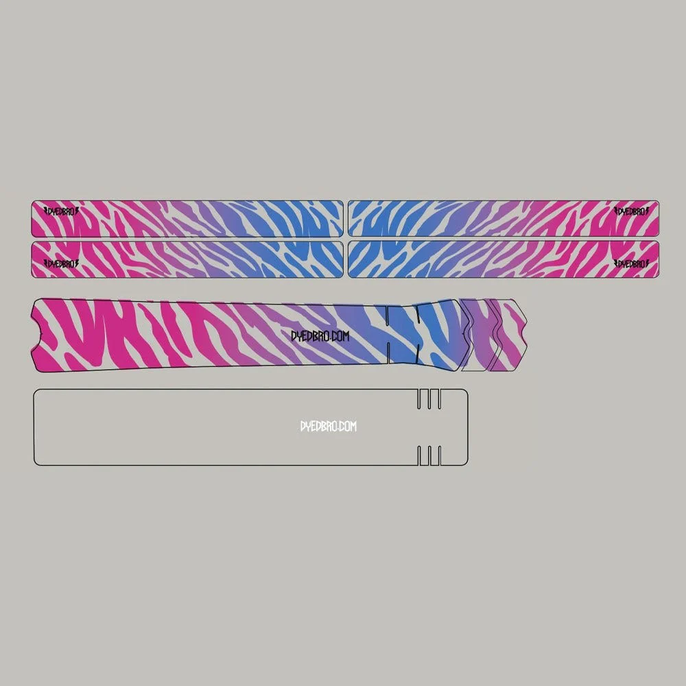 DYEDbro Frame Protector Kit Retro Zebra - Image 3