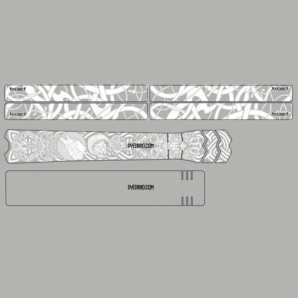 DYEDbro Frame Protector White Viking - Image 4