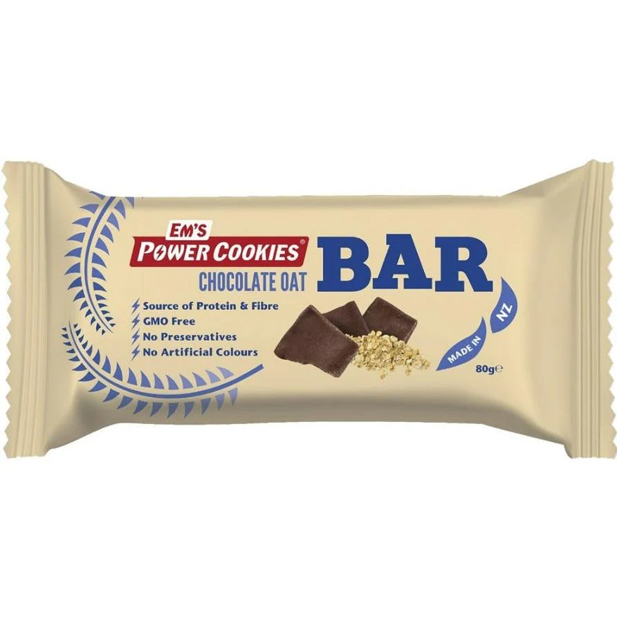 Em's Power Cookie Chocolate Oat Bar 80g