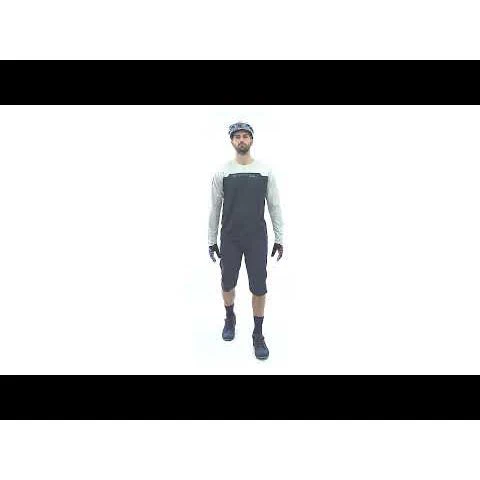 Endura MT500 Burner Long Sleeve MTB Jersey Ink Blue - Image 3