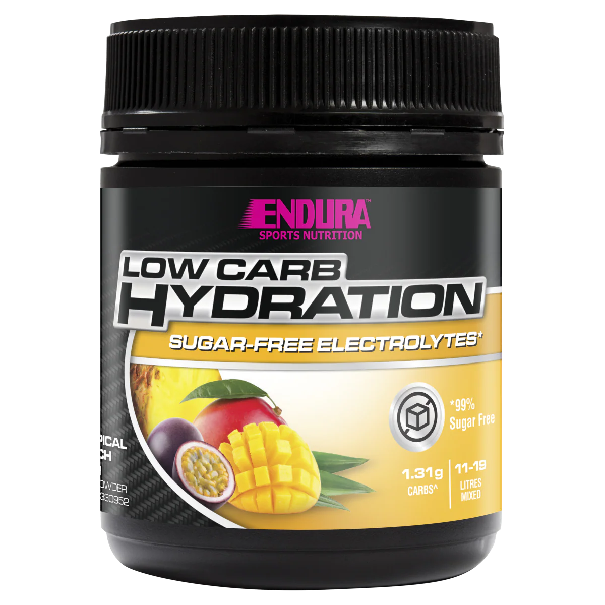 Endura Rehydration Low Carb Fuel Tropical Punch 135g