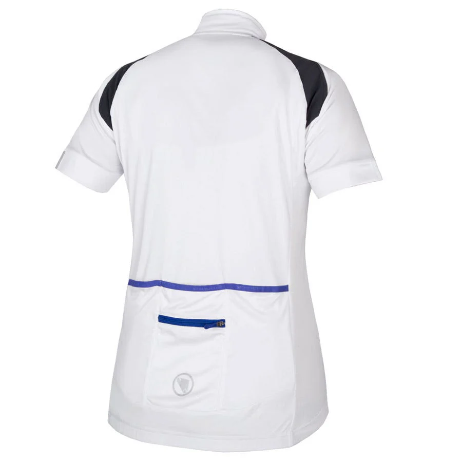 Endura Hyperon Women's Short Sleeve Jersey White - Image 2
