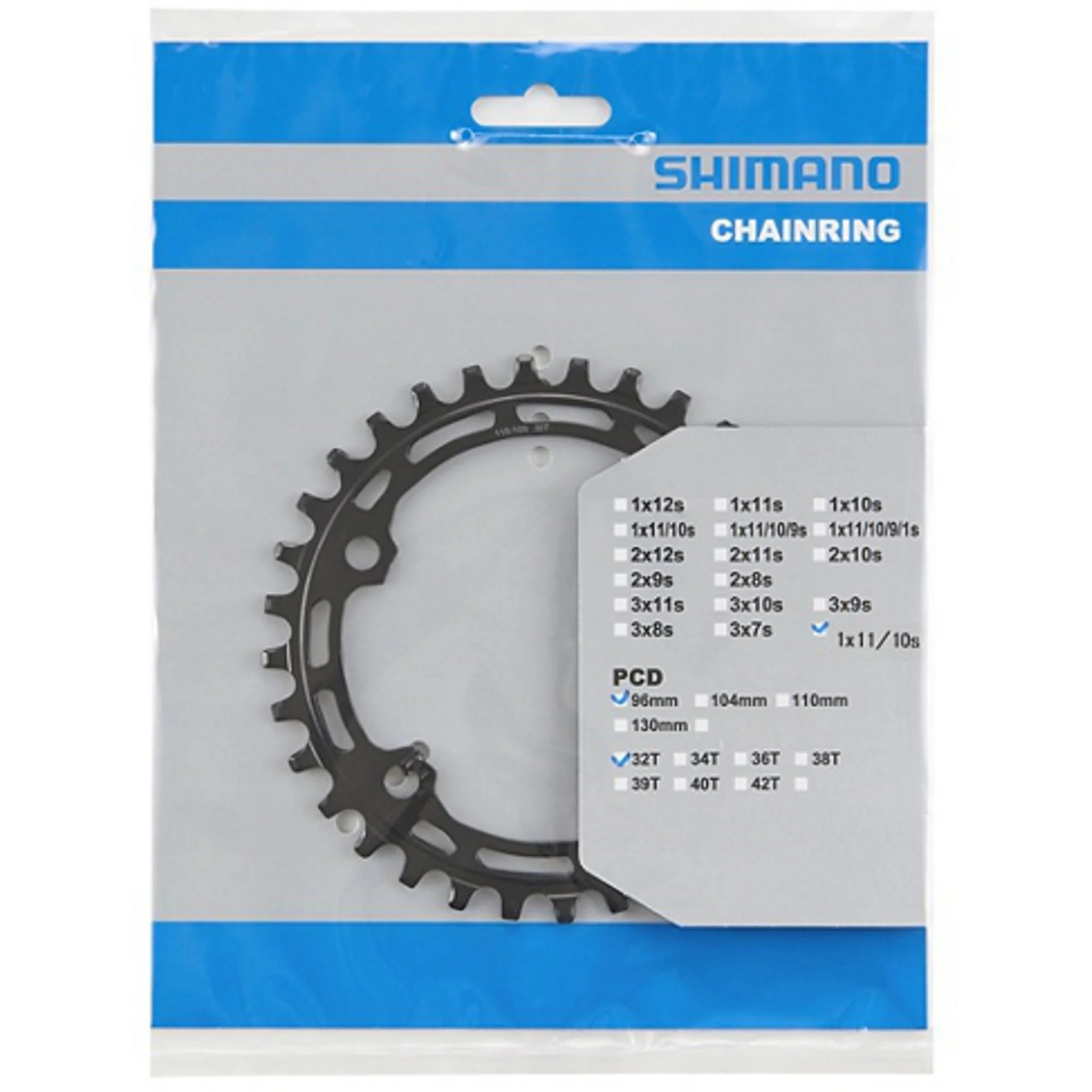 Shimano Deore SM-CRM55 12-Speed MTB Chainring 32T - Image 2