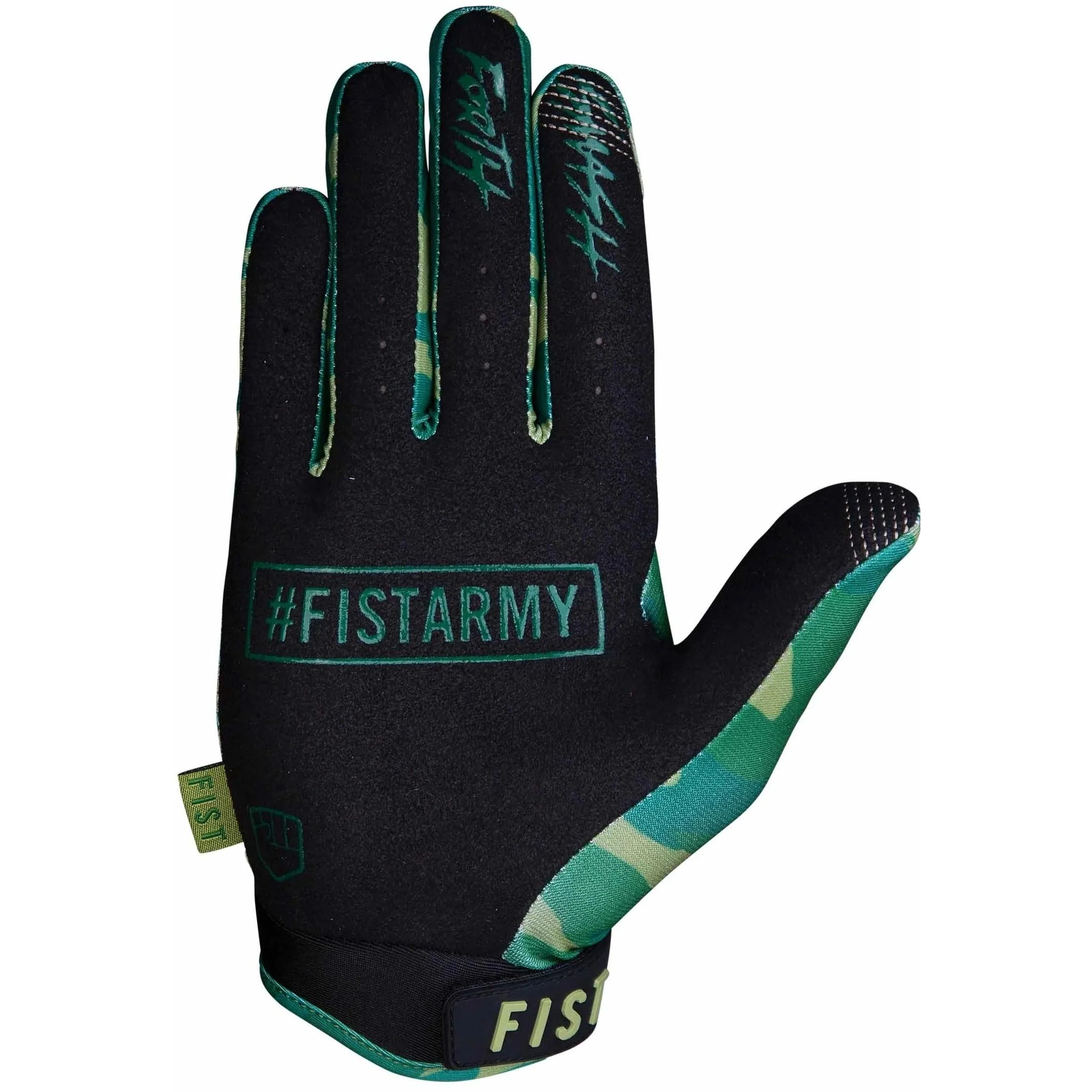 Fist Stocker Gloves Camo Green - Image 2