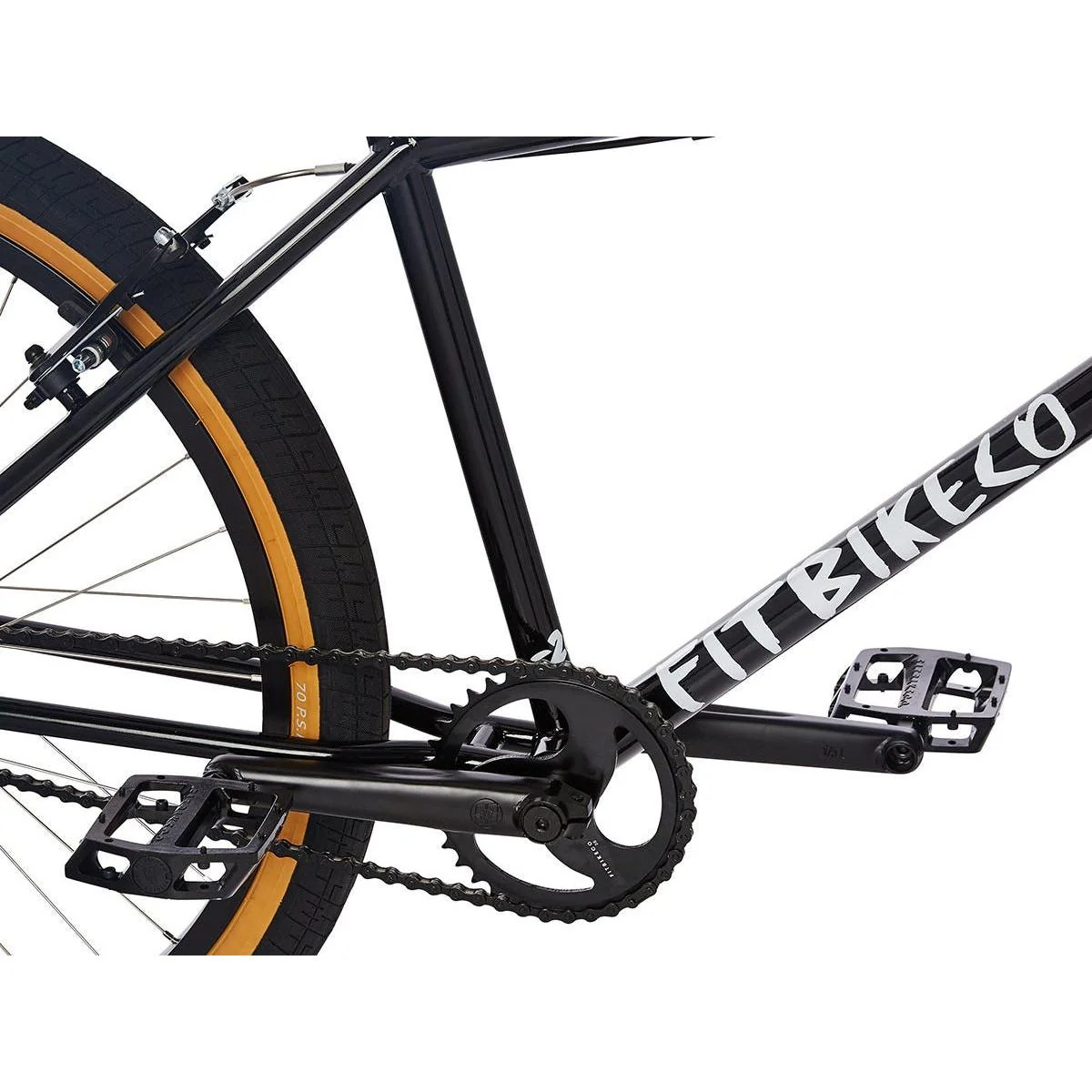 Fitbikeco CR 26'' BMX Bike Gloss Black 2023 - Image 3
