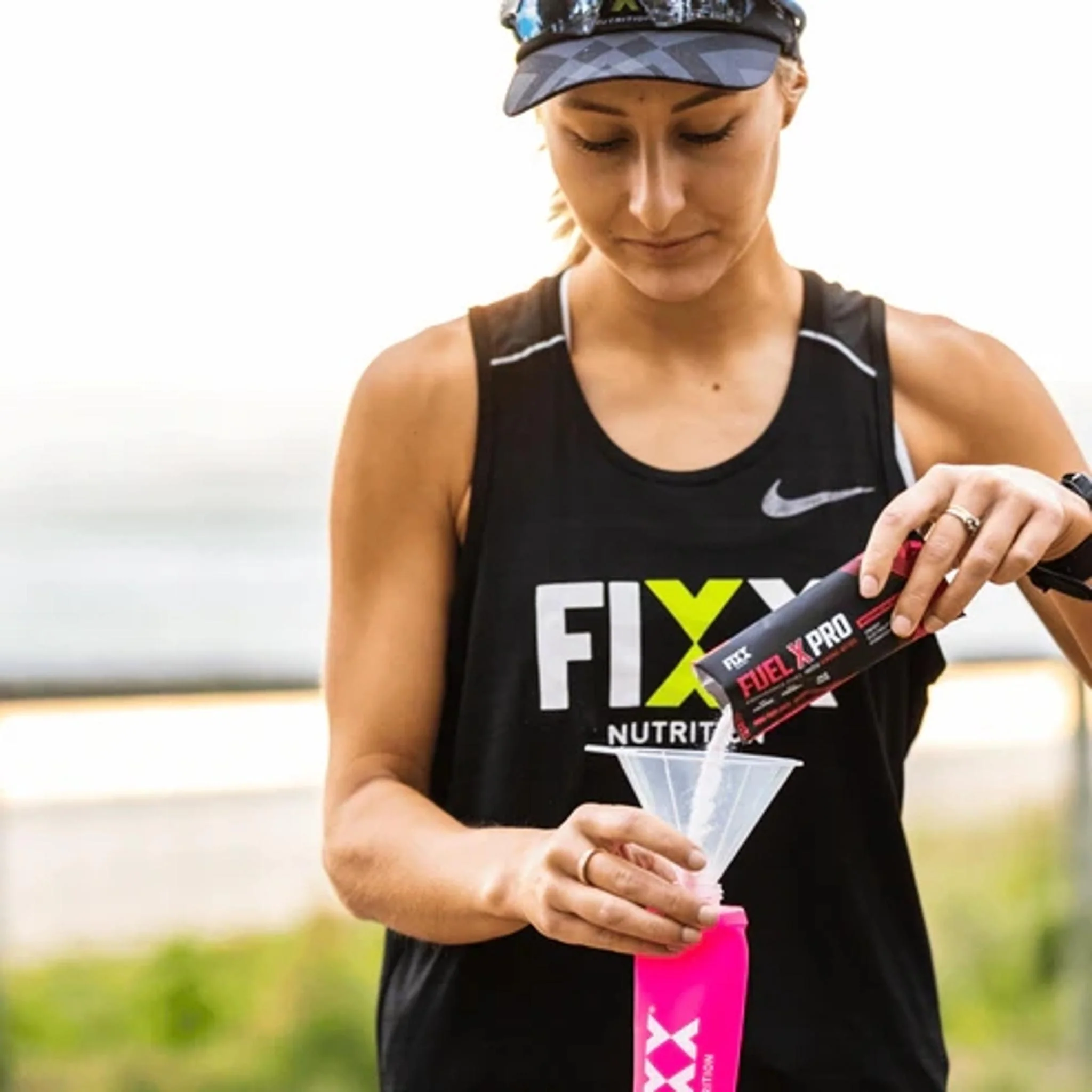 FIXX Fuel X PRO Endurance Sports Drink Mix 55g Sachet Wild Raspberry - Image 2
