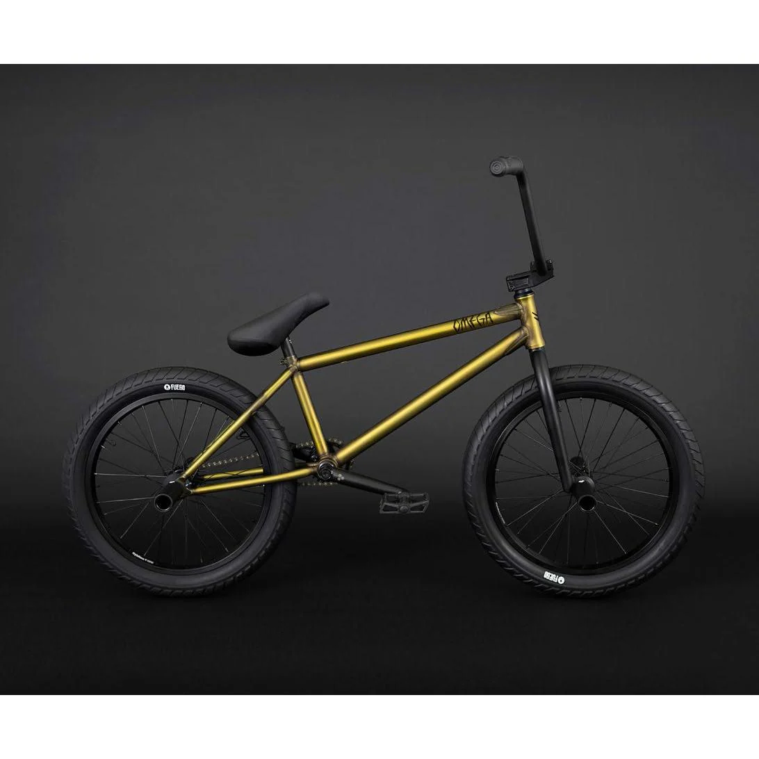 Fly Omega Freecoaster BMX Bike 21" TT Flat Trans Gold - Image 2