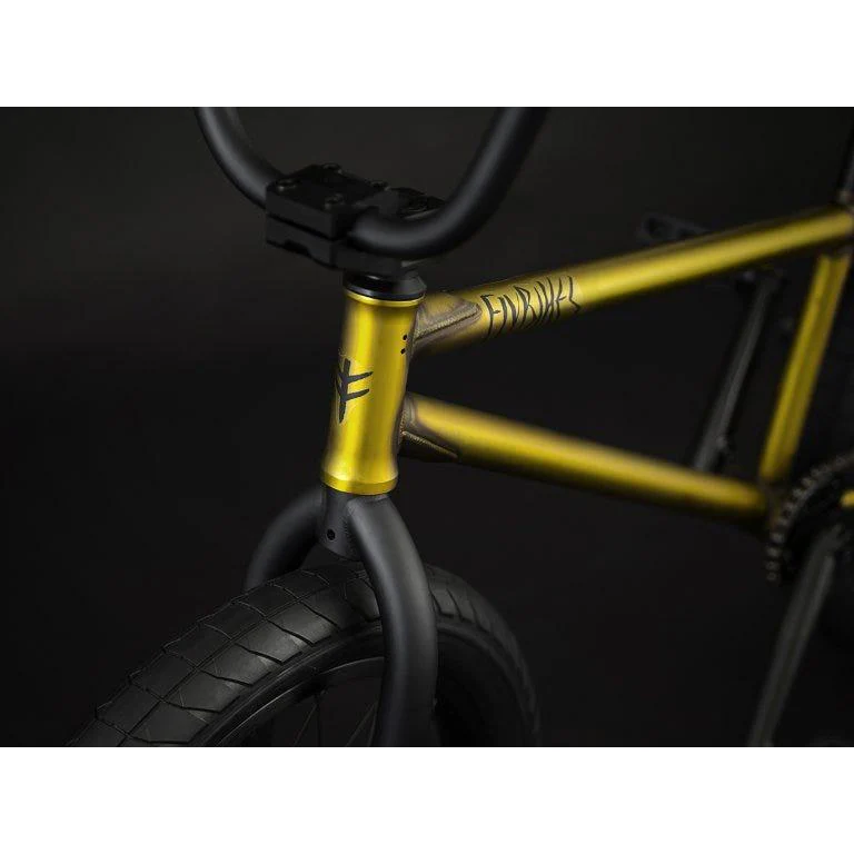 Fly Omega Freecoaster BMX Bike 21" TT Flat Trans Gold - Image 7