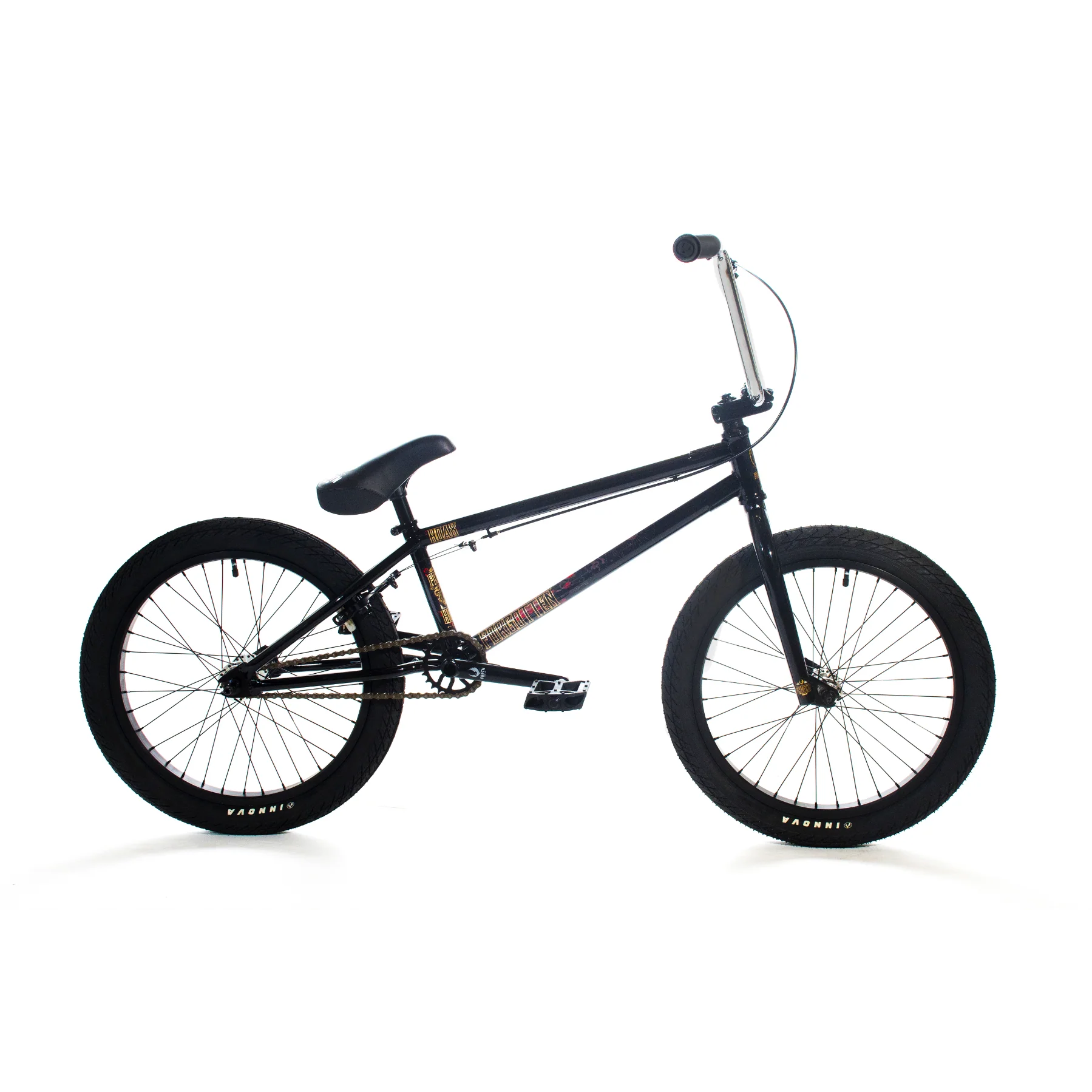 Forgotten Hoax BMX Bike 21 Inch TT Gloss Black