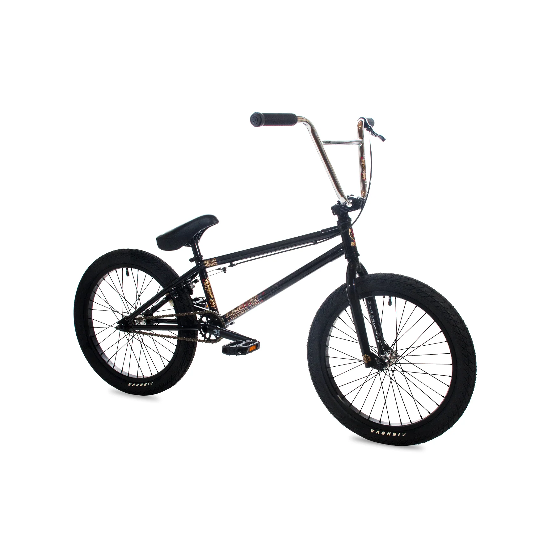 Forgotten Hoax BMX Bike 21 Inch TT Gloss Black - Image 2