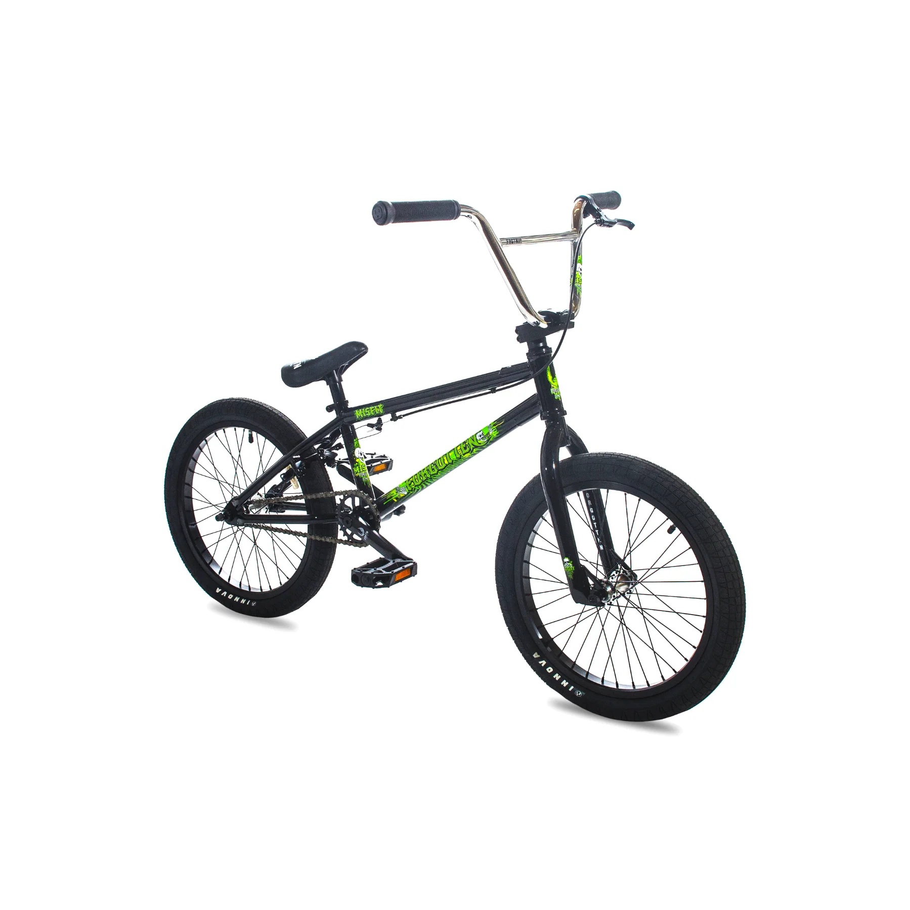 Forgotten Misfit BMX Bike 18 Inch Gloss Black - Image 2