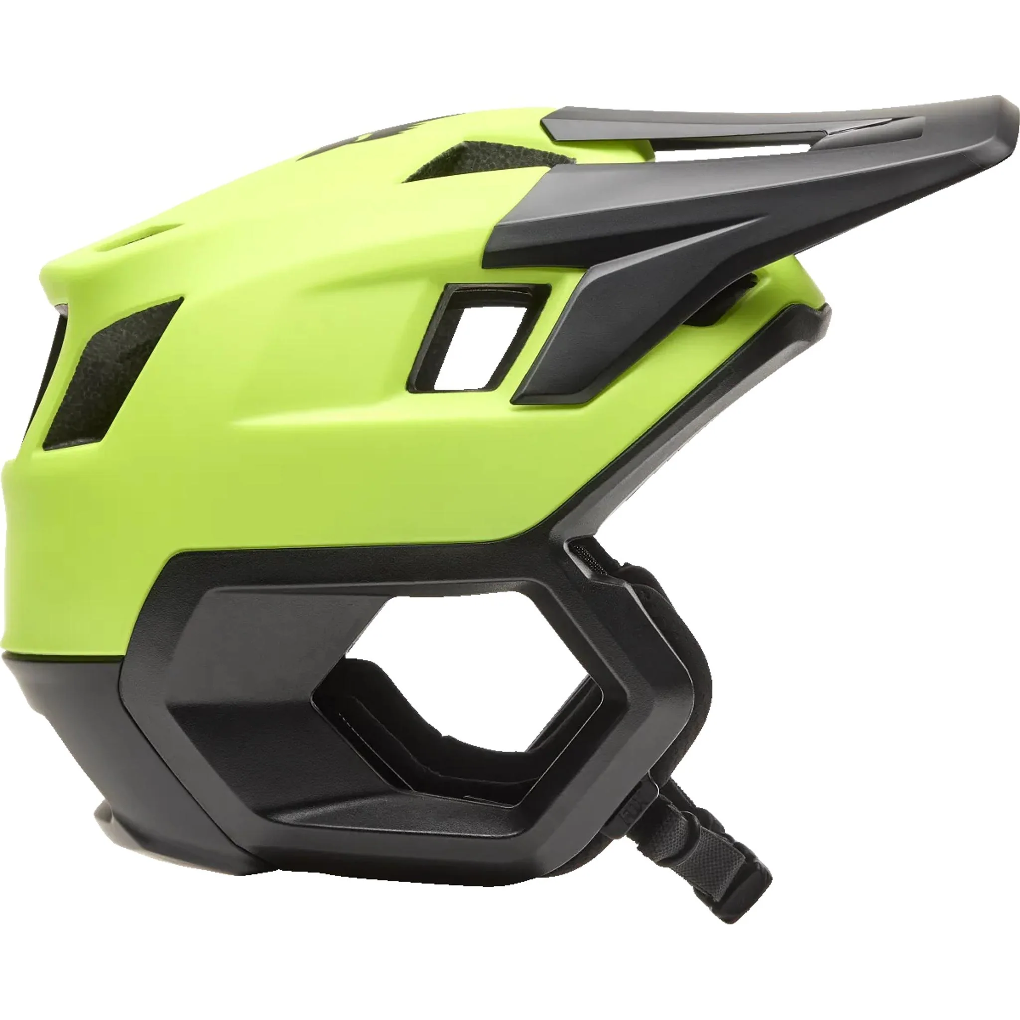 Fox Dropframe MIPS MTB Helmet Fluorescent Yellow