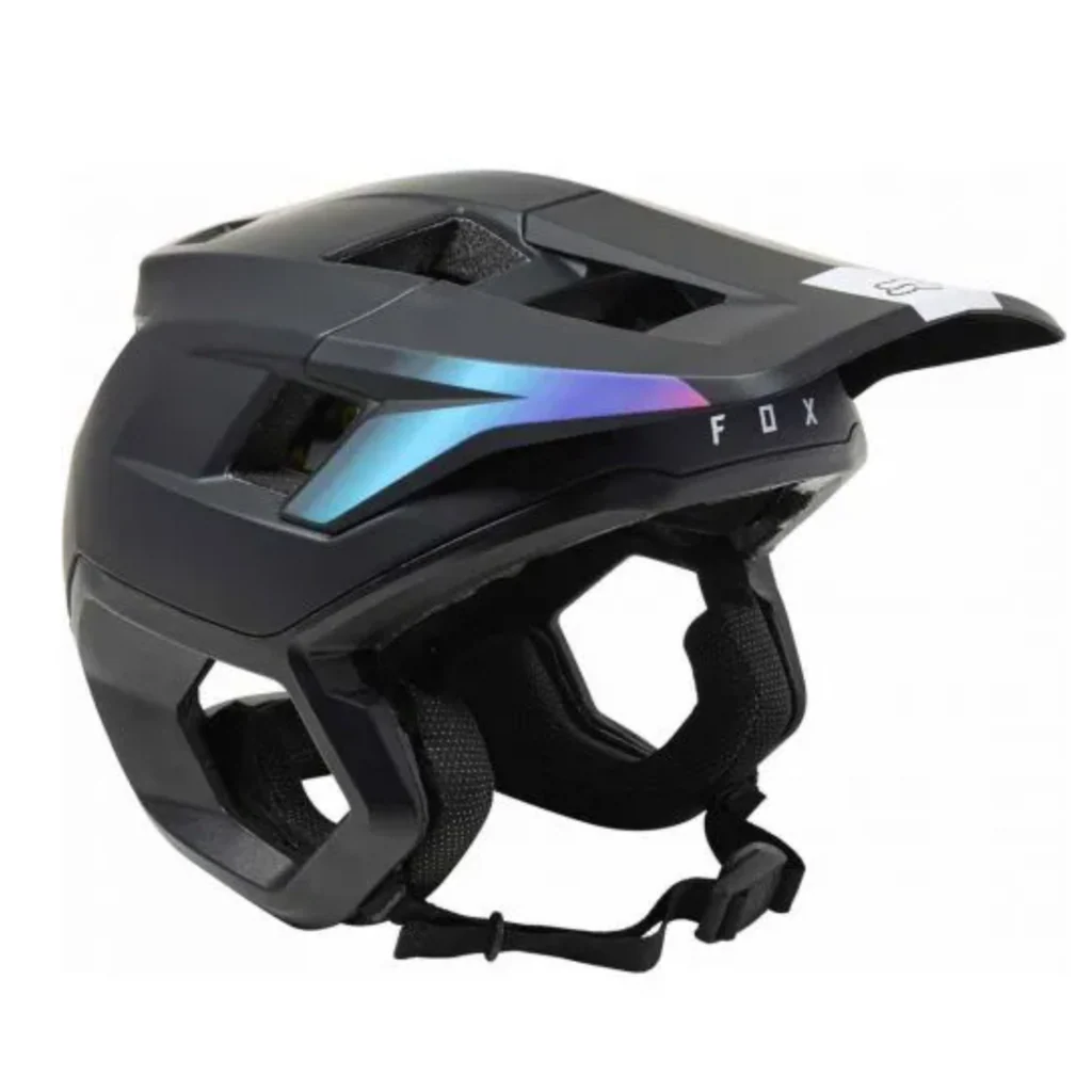 FOX Dropframe Pro Helmet Lunar Black 2022 - Image 2