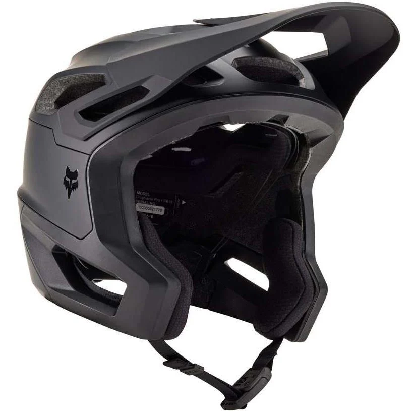 FOX Dropframe Pro MTB Helmet AS Matte Black 2025