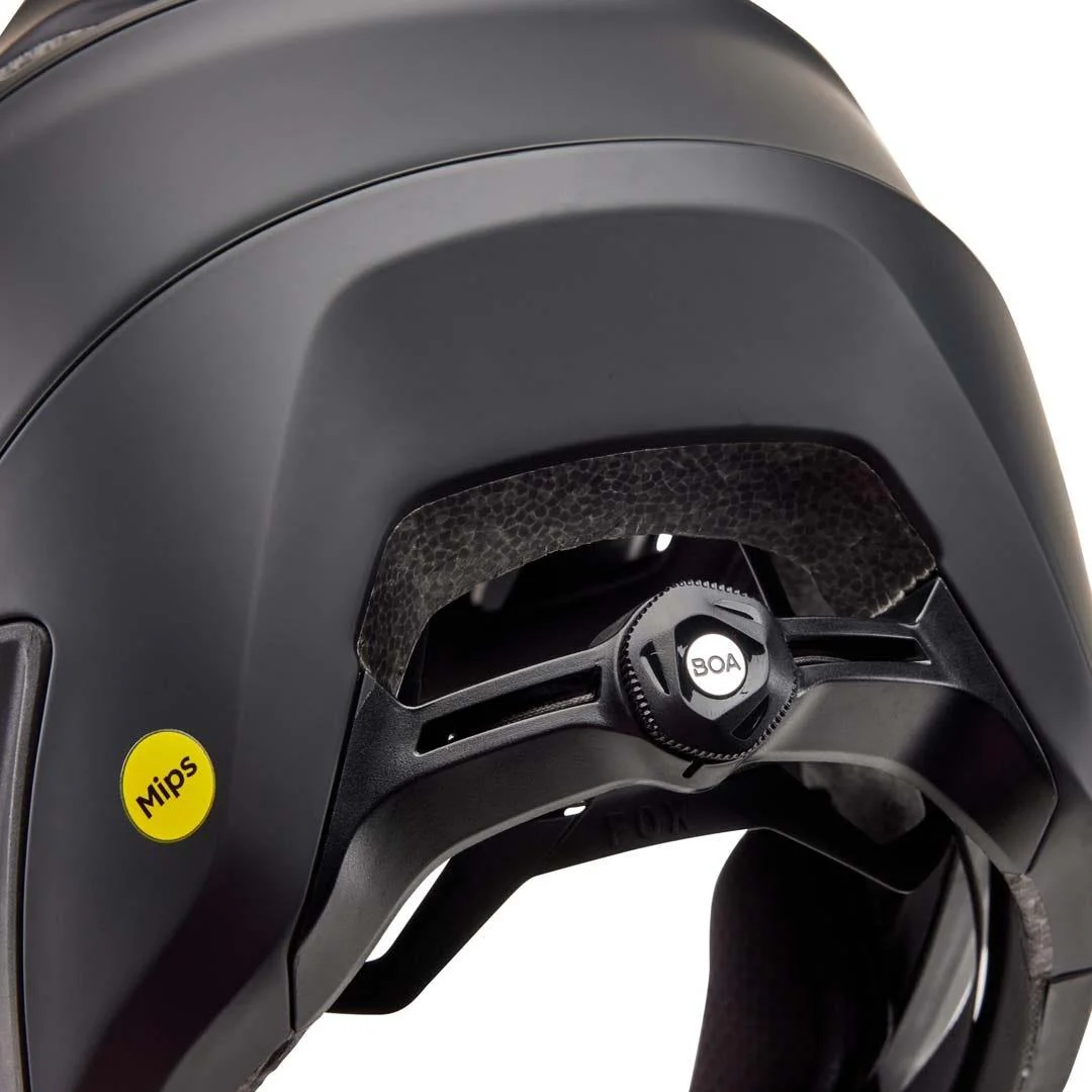 FOX Dropframe Pro MTB Helmet AS Matte Black 2025 - Image 7