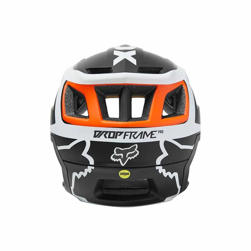 FOX Dropframe Pro MTB Helmet Black Divide (2022) - Image 4