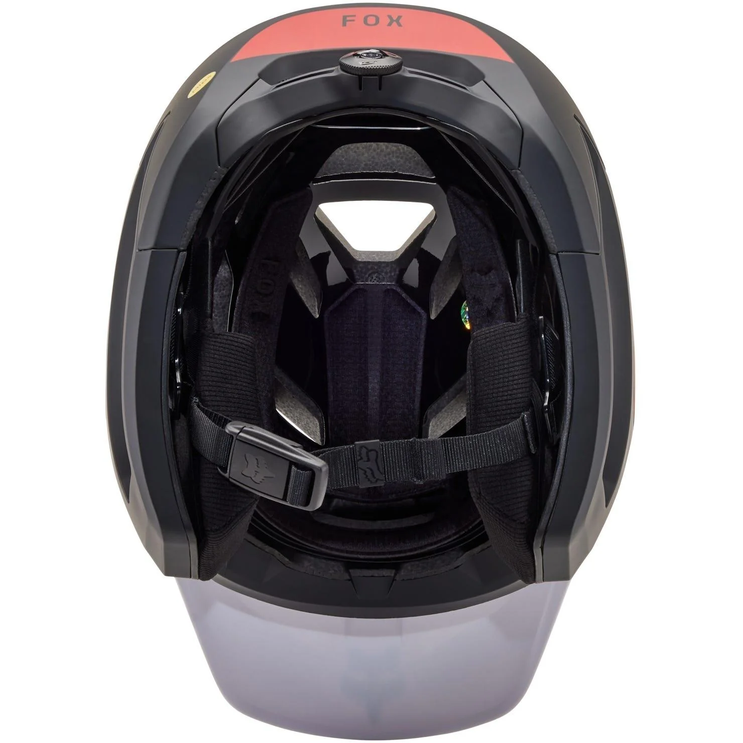 FOX Dropframe Pro MTB Helmet Black/White 2024 - Image 10
