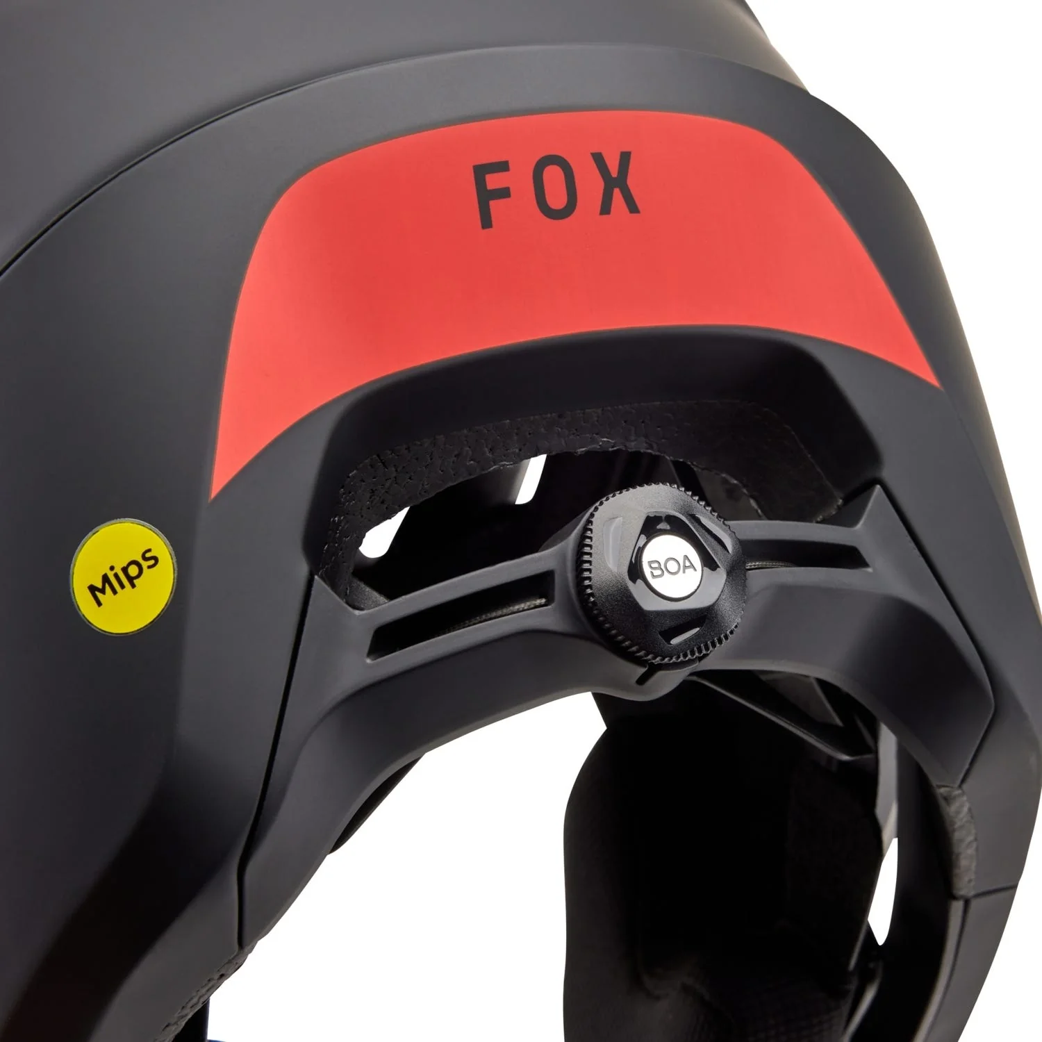 FOX Dropframe Pro MTB Helmet Black/White 2024 - Image 8