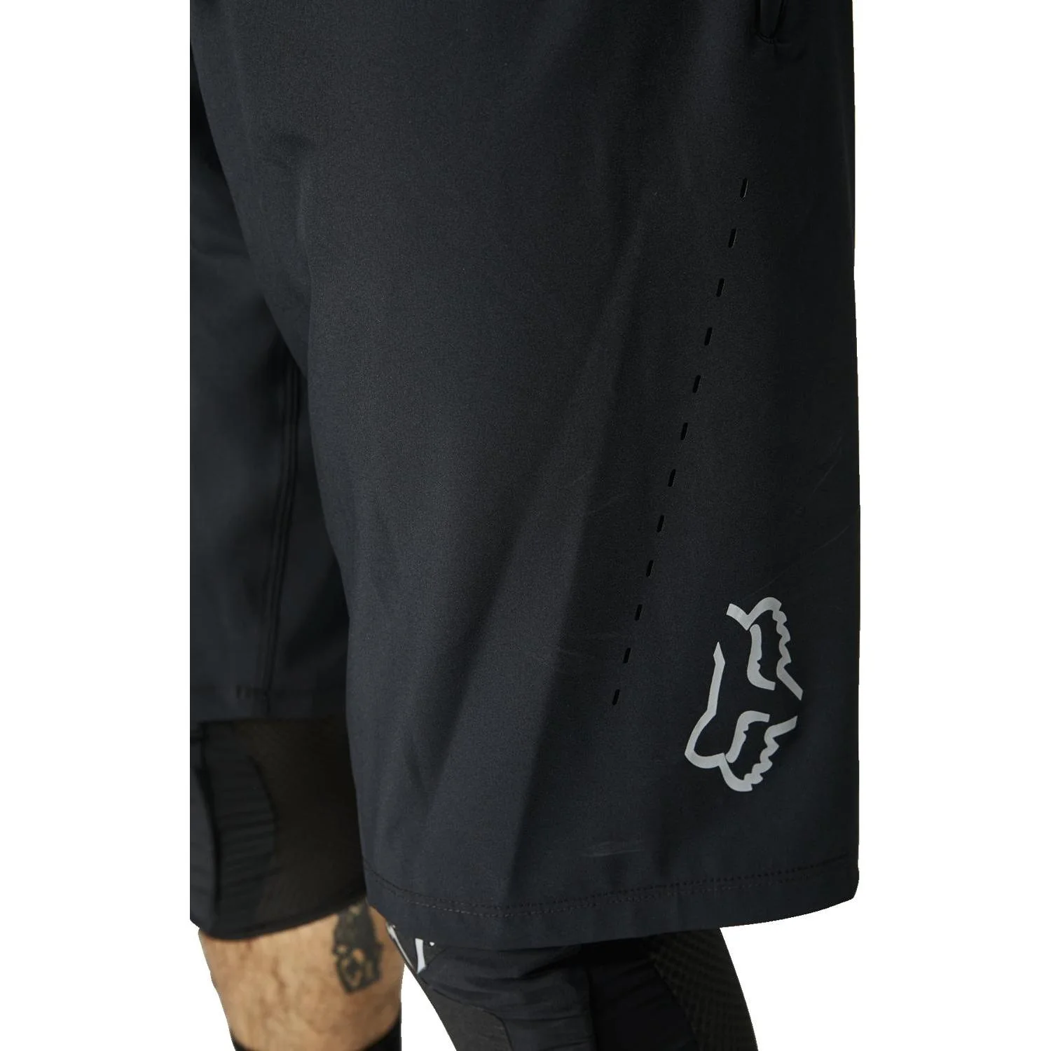 FOX Flexair Lite Shorts Black 2022 - Image 3