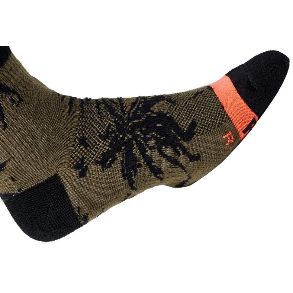 FOX Flexair Merino 4'' Socks Olive Green - Image 2