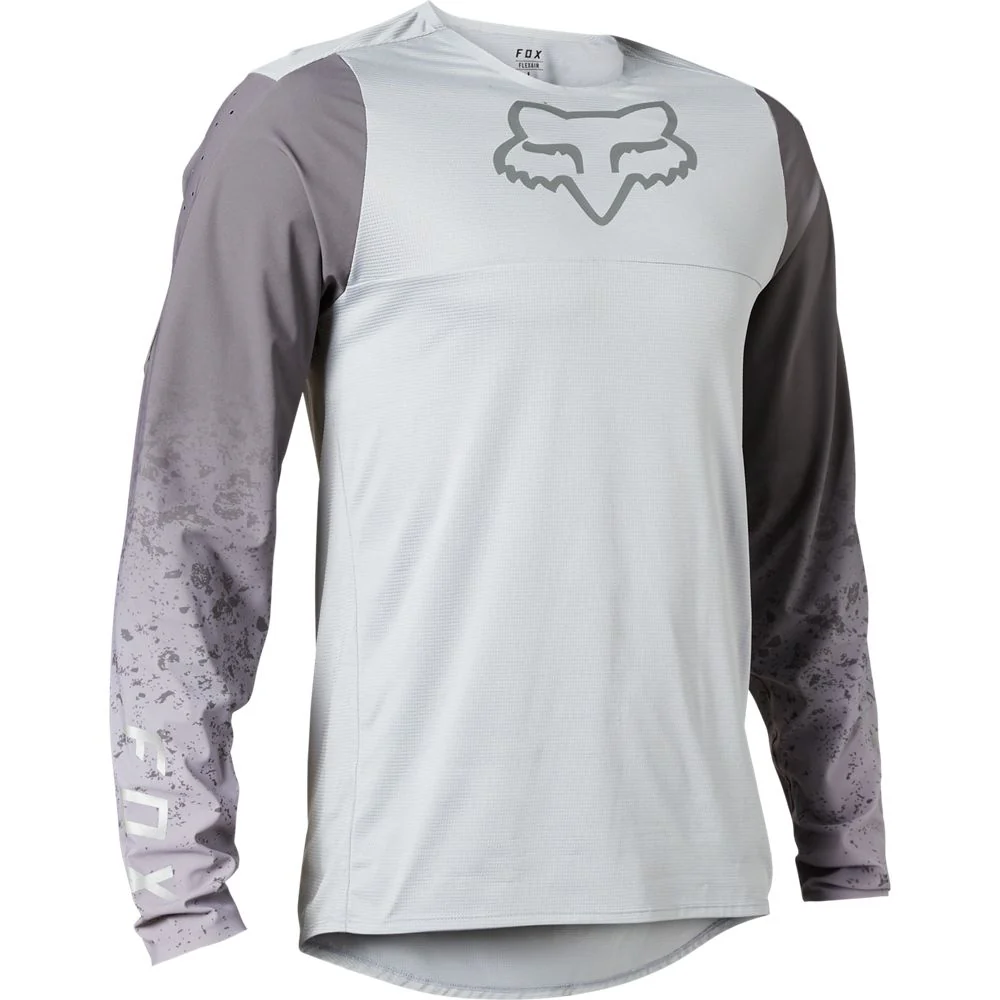 FOX Flexair RS Long Sleeve Jersey Lunar Light Grey