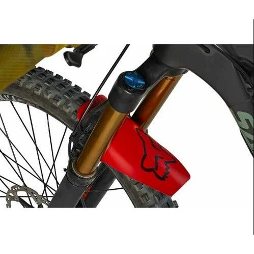 FOX MTB Front Mudguard Red - Image 2