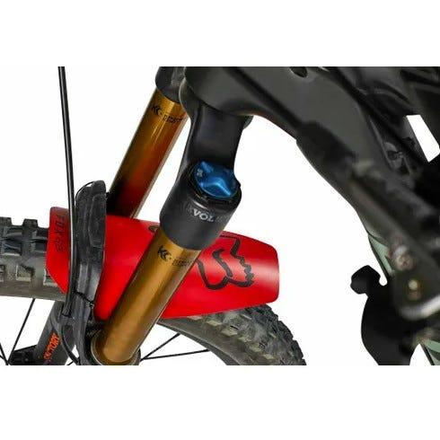 FOX MTB Front Mudguard Red - Image 3