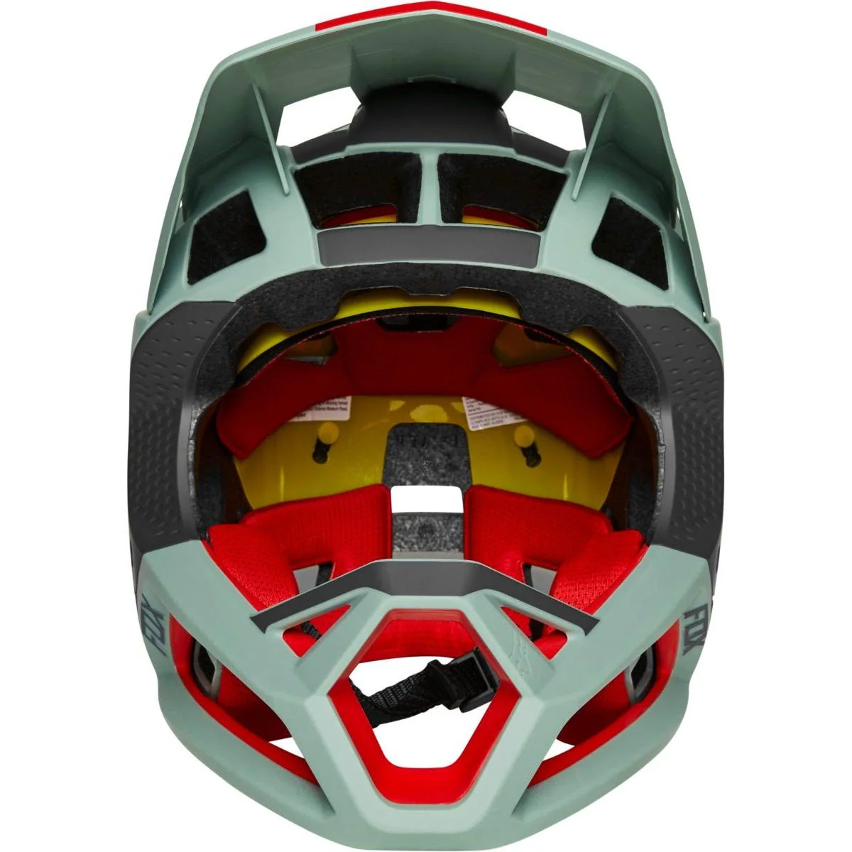 Fox Proframe Blocked Fullface Helmet Eucalyptus - Image 3