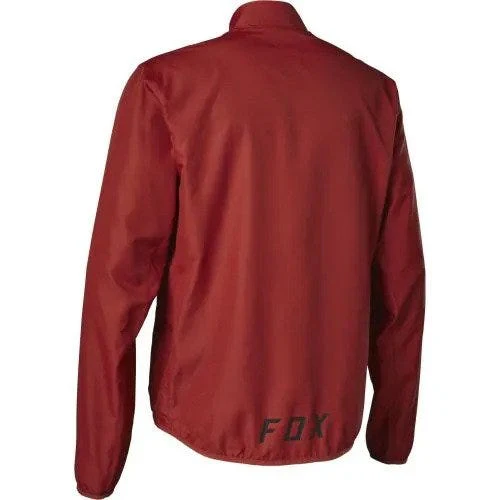 FOX Ranger Wind Jacket Red/Clay - Image 2