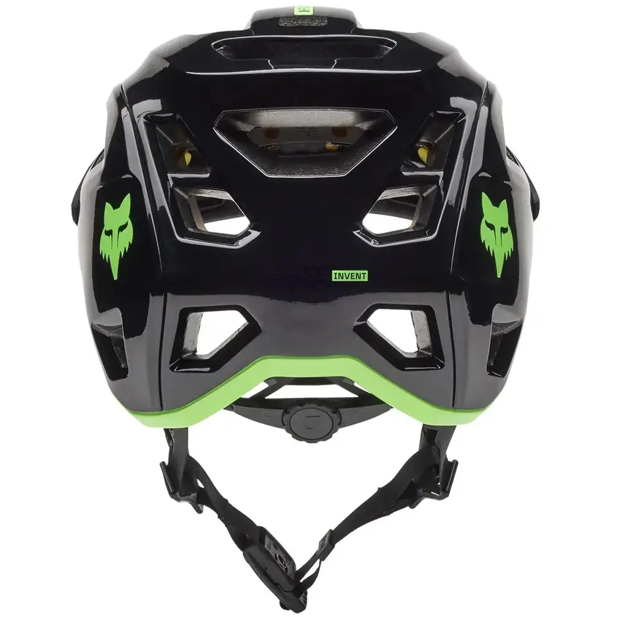 Fox Speedframe Pro MIPS MTB Helmet Black/Green 50 Years Edition - Image 3