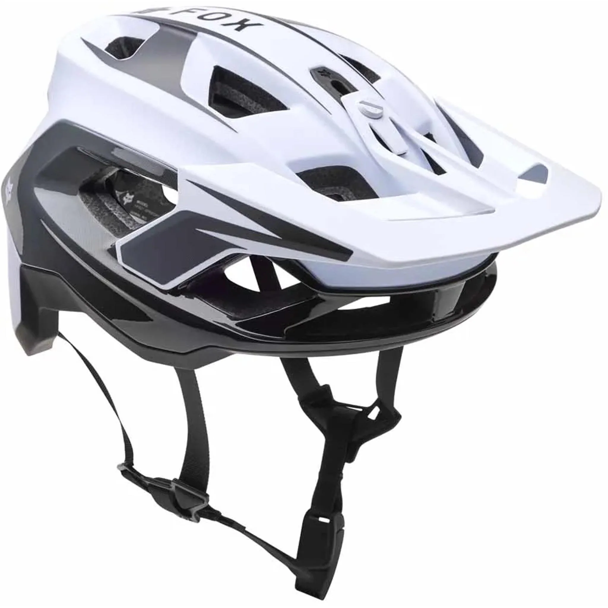 FOX Speedframe Pro Defy MIPS MTB Helmet Pewter - Image 2