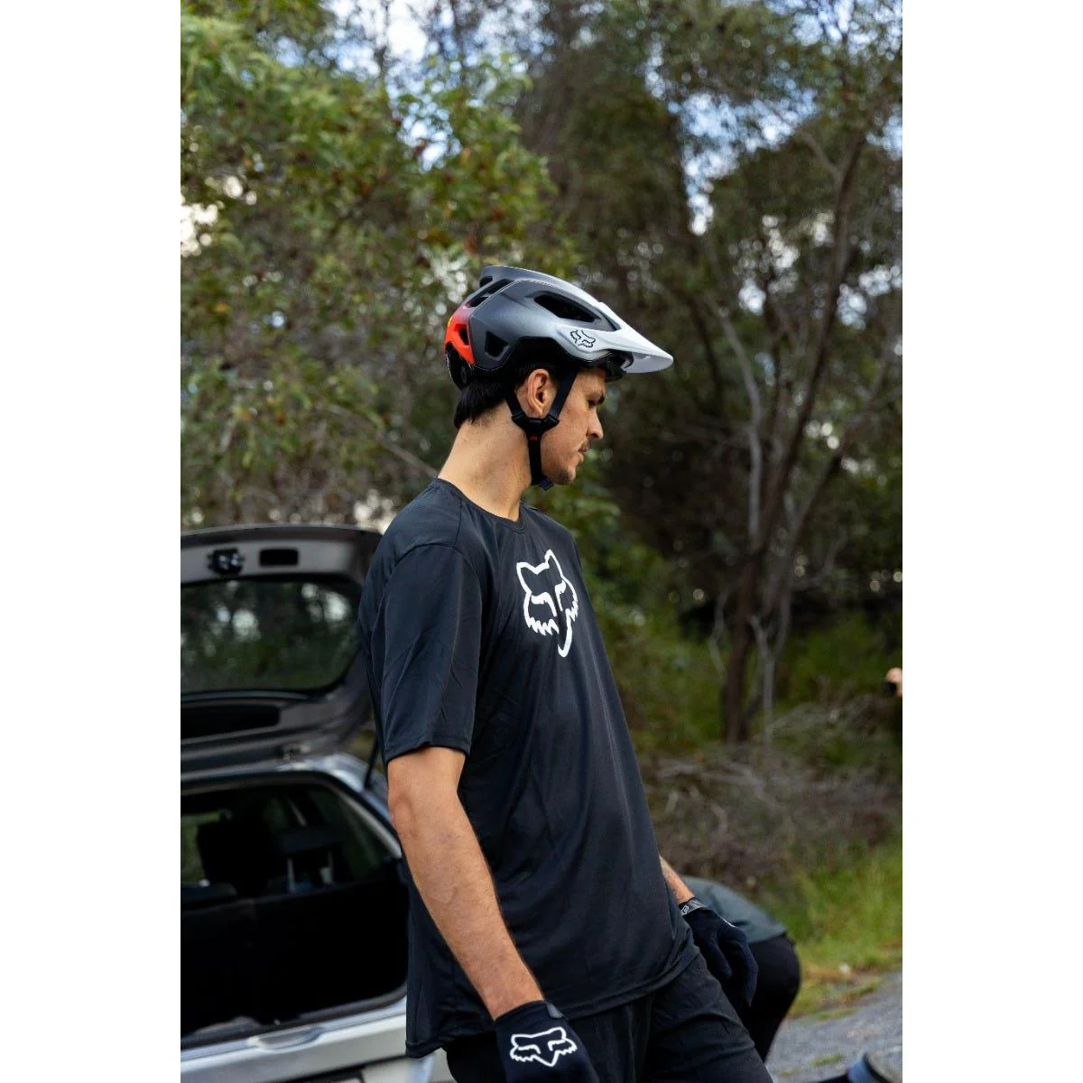 FOX Speedframe Pro Helmet Black Fade - Image 10