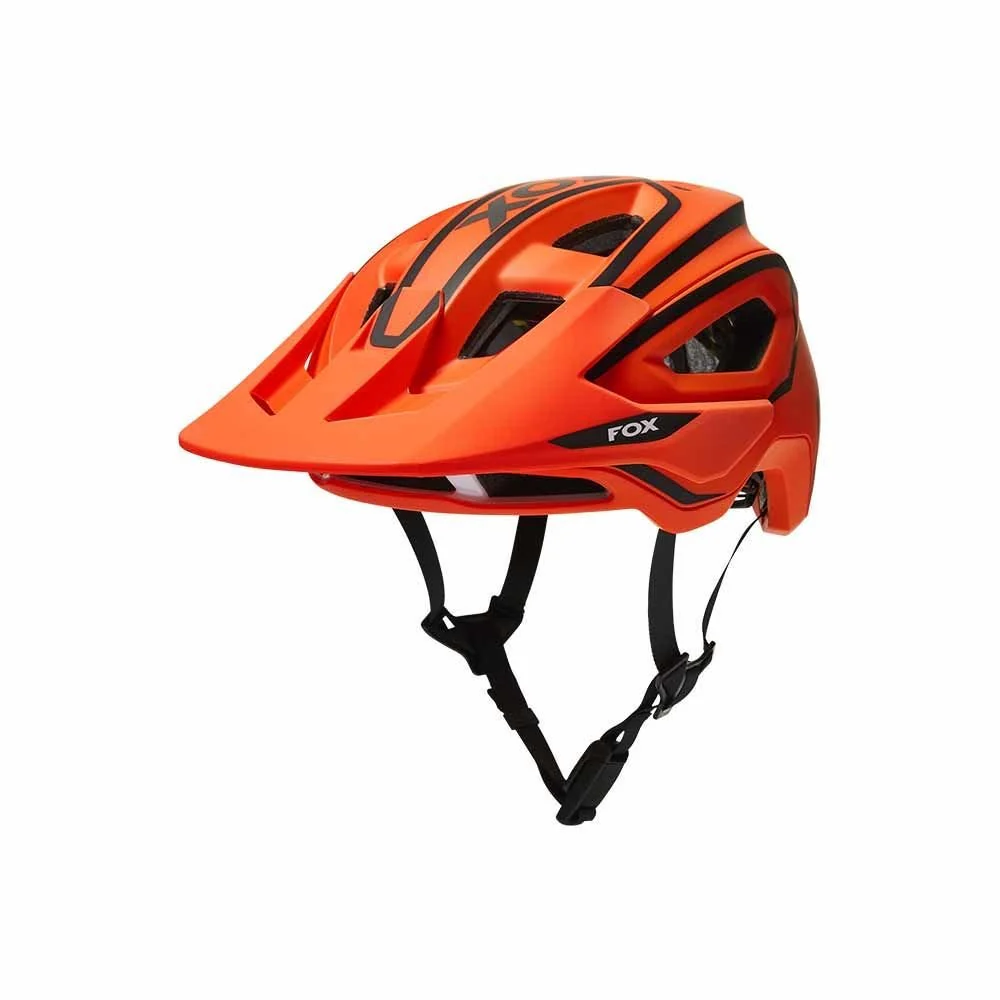 FOX Speedframe Pro Helmet Fluoro Orange 2023 - Image 2