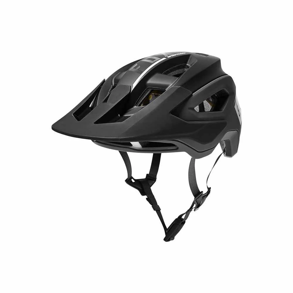 FOX Speedframe Pro Helmet Gloss Black/Matt Black 2023 - Image 2