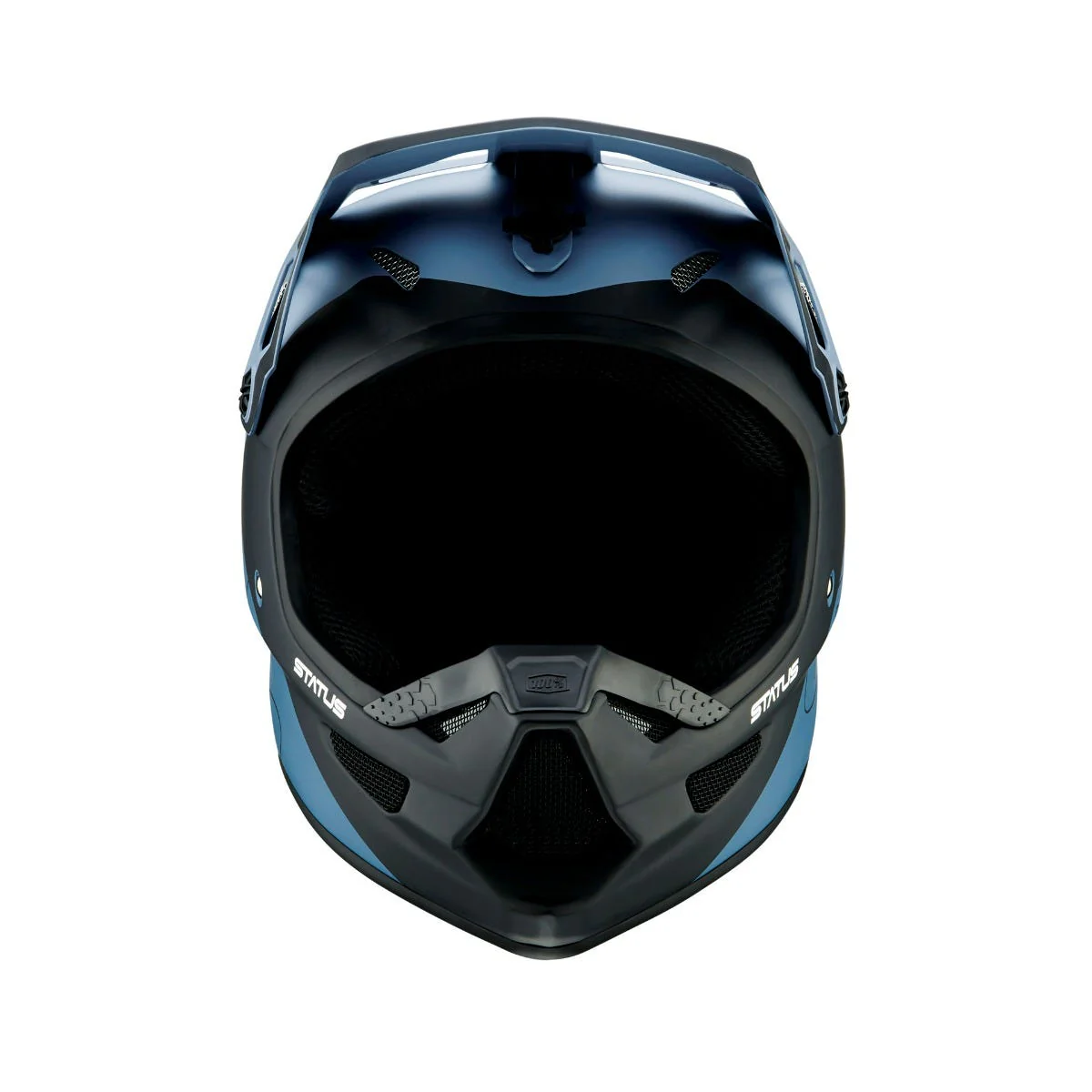 Fullface 100% STATUS Helmet Drop/Steel Blue - Image 2