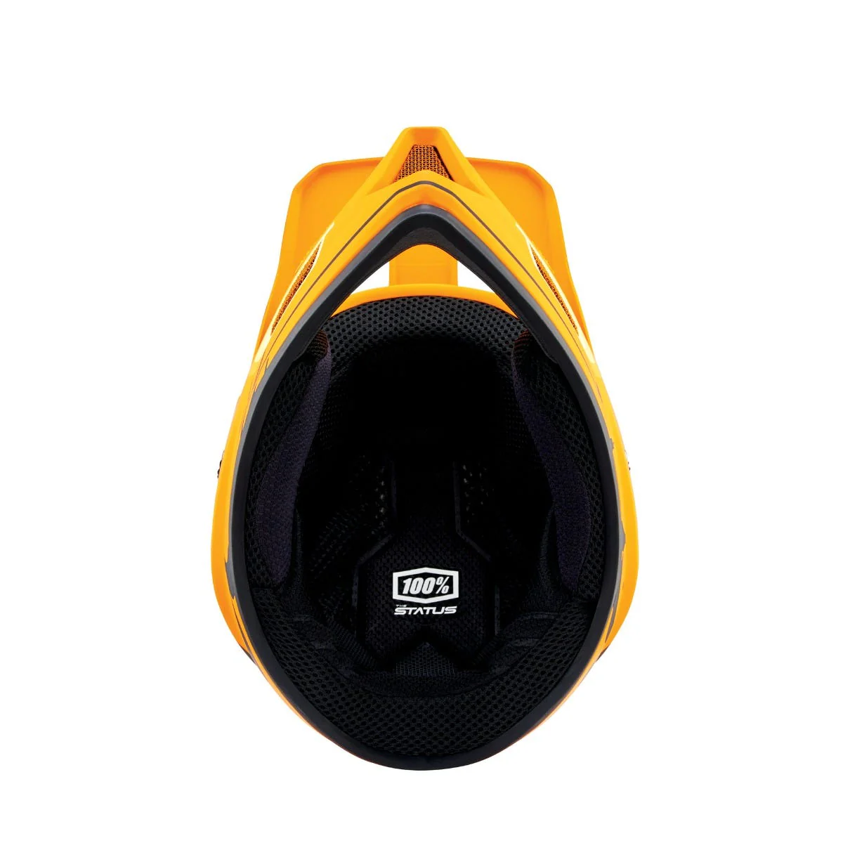 100% Status Full Face Helmet Topenga Orange/Black - Image 5