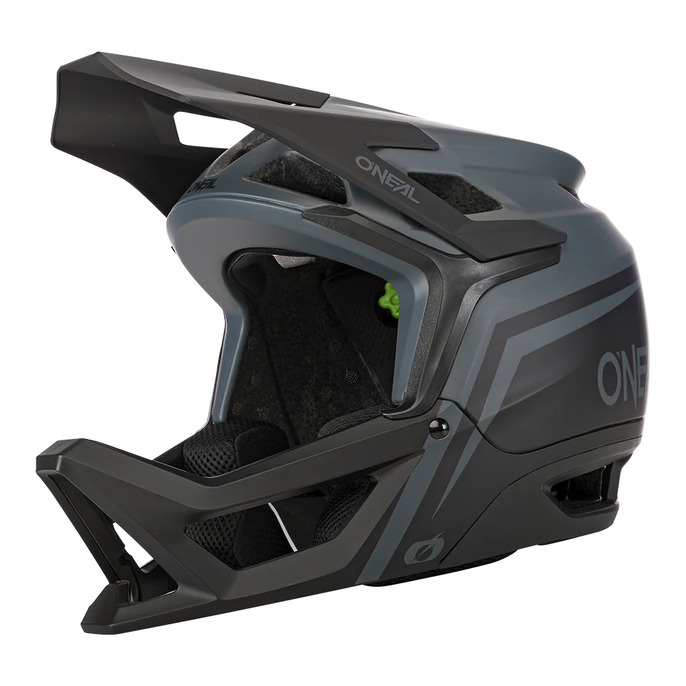 O'Neal Transition Fullface Helmet Flash Grey/Black - Image 2
