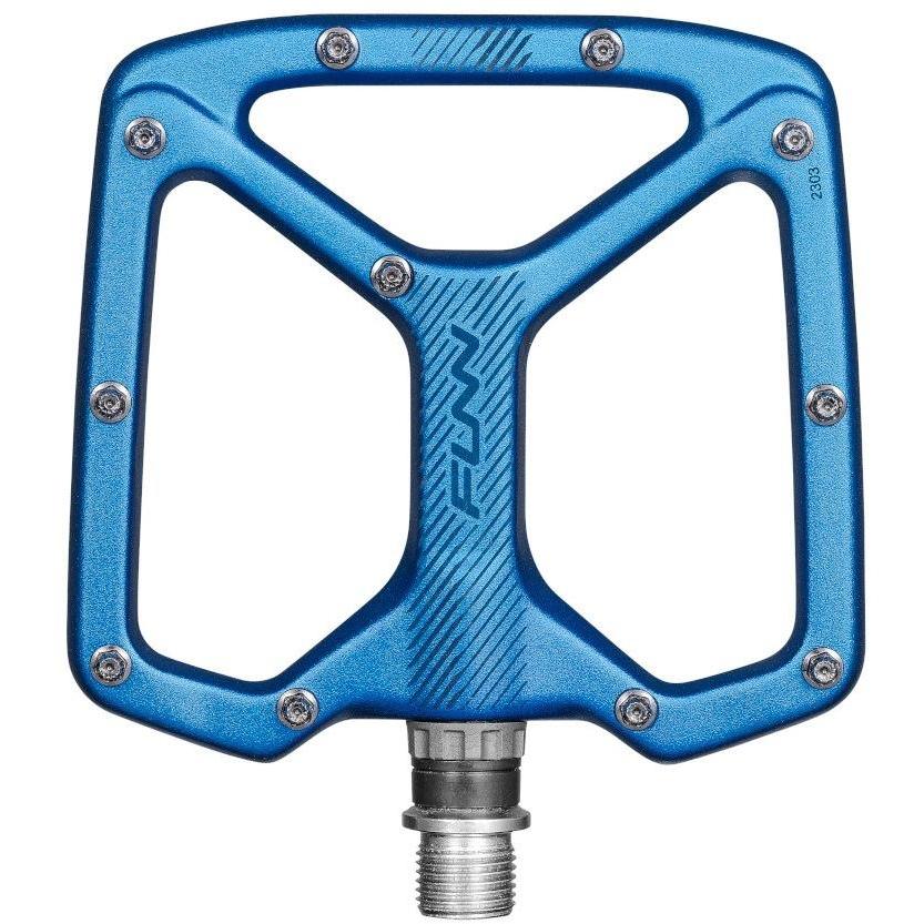 FUNN Python V2 Flat Pedals Blue - Image 2