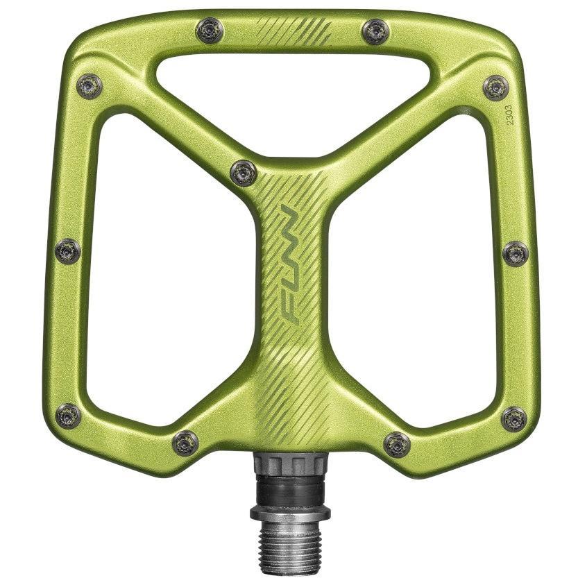 FUNN Python V2 Flat Pedals Green - Image 2