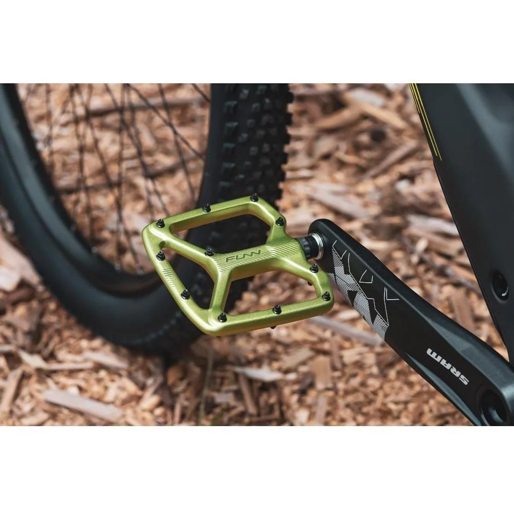 FUNN Python V2 Flat Pedals Green - Image 6