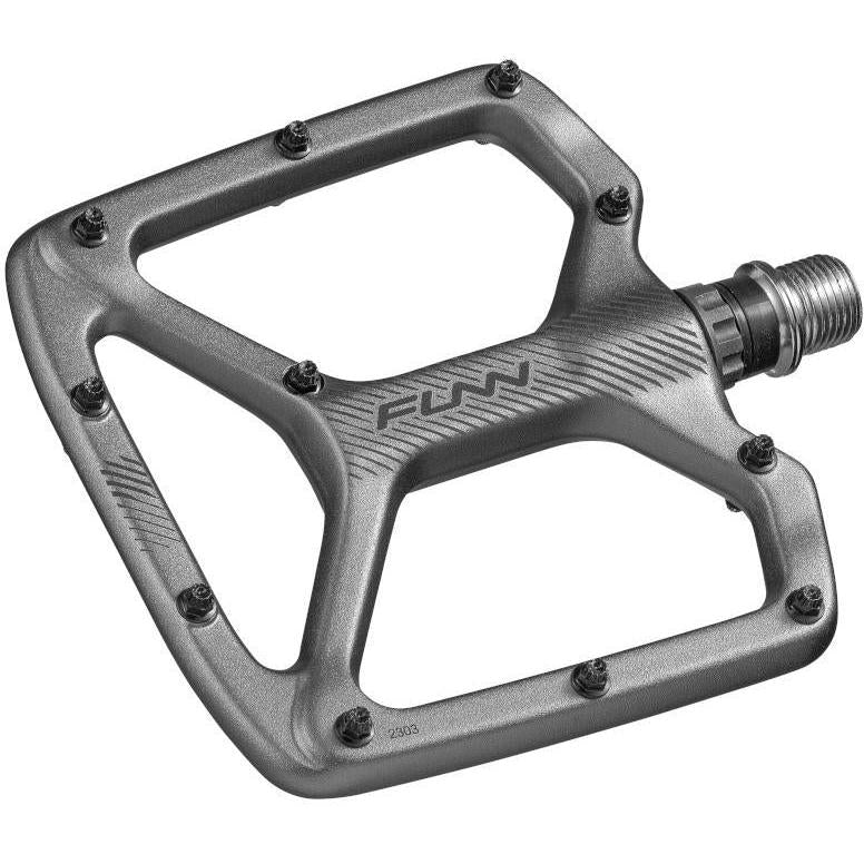 FUNN Python V2 Flat Pedals Grey - Image 3
