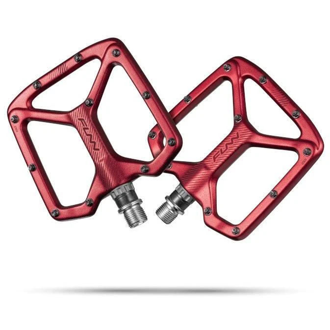 FUNN Python V2 Flat Pedals Red - Image 3