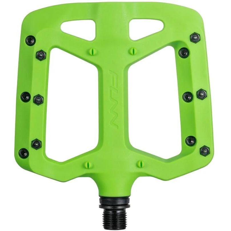 FUNN Taipan Flat Pedals Green - Image 2