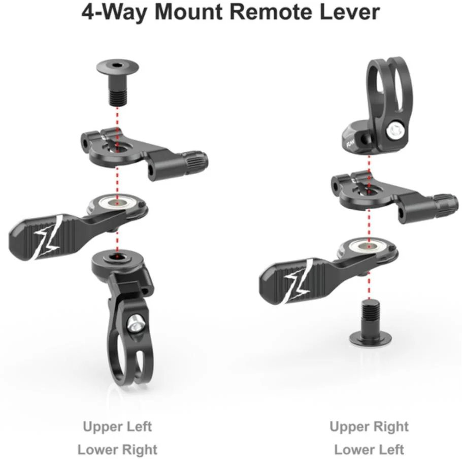 FUNN UpDown Dropper Post Lever Red - Image 2