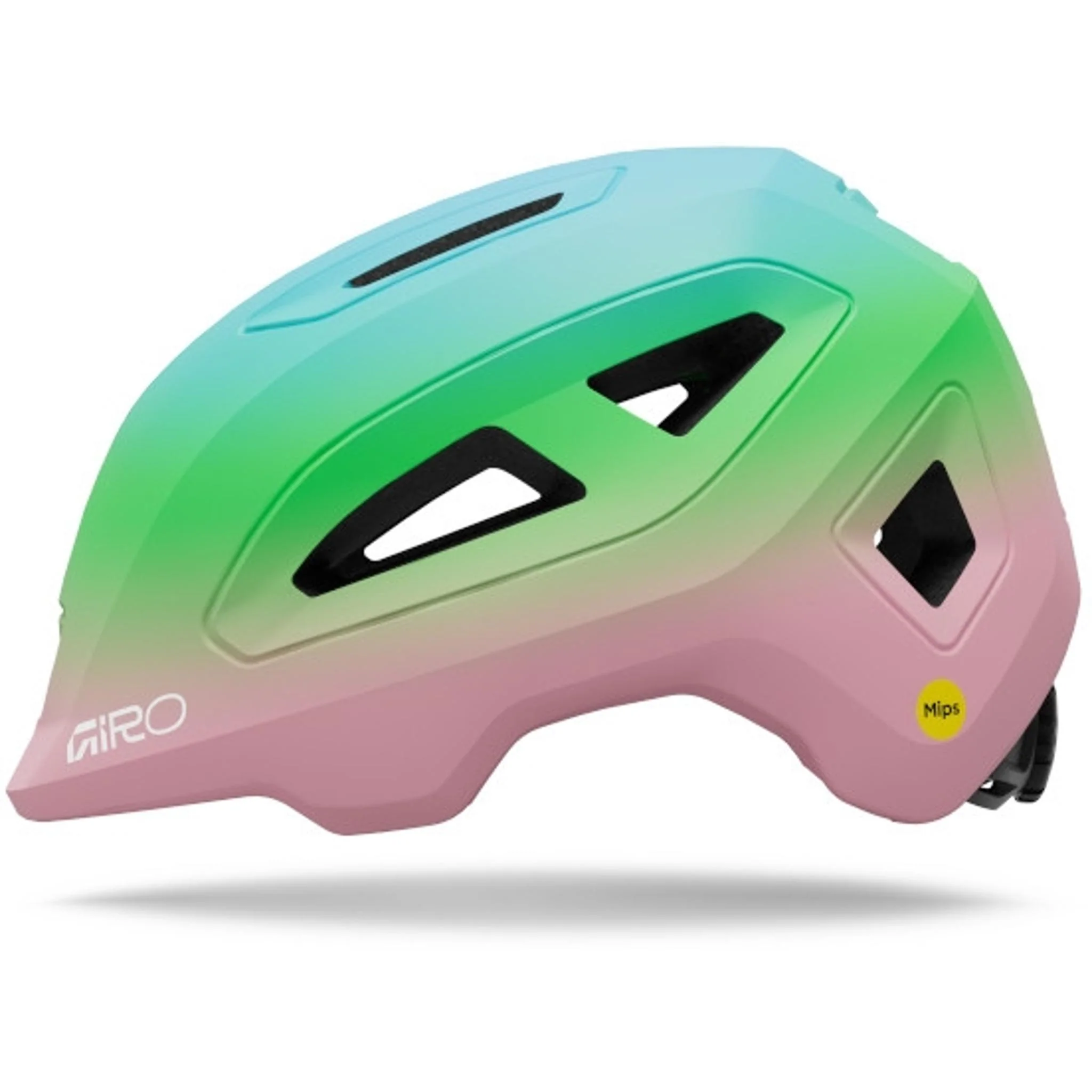 Giro Scamp II MIPS Kids Helmet Pink/Green Fade - Image 2