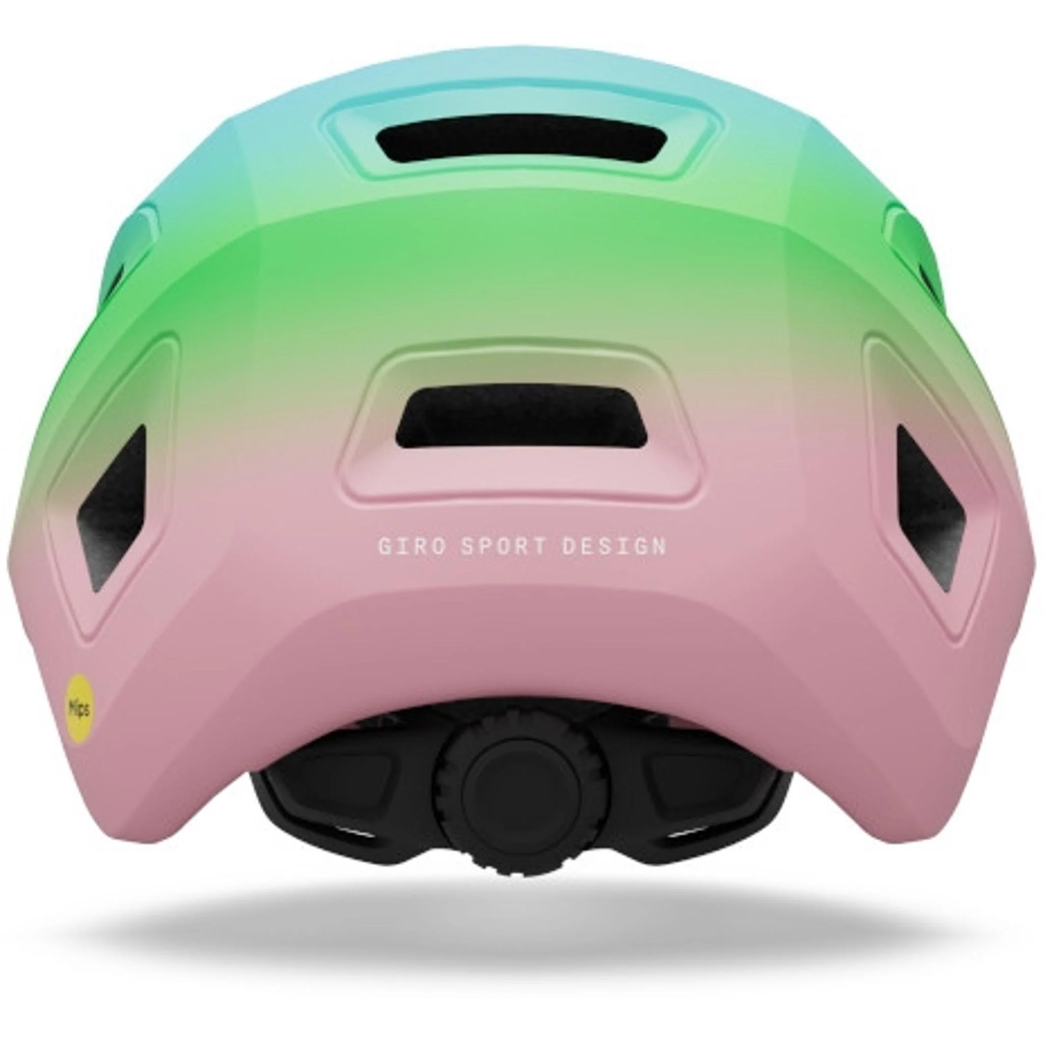 Giro Scamp II MIPS Kids Helmet Pink/Green Fade - Image 4